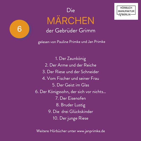 Die Märchen der Gebrüder Grimm, Band 6